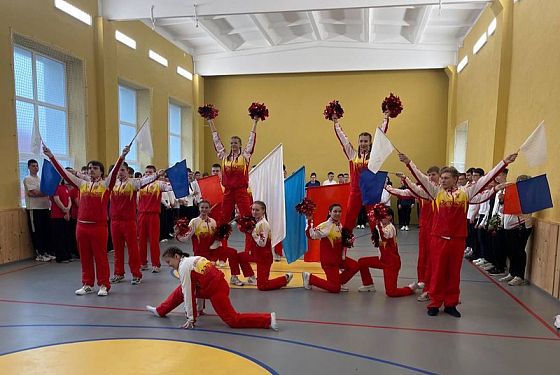 В Башмаковском техникуме открыли обновленный спортзал