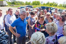 В поселке ЗИФ исправят ситуацию с водой, а в Заре — с канализацией В поселке ЗИФ исправят ситуацию с водой, а в Заре — с канализацией