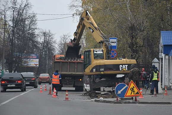 В Пензе на ул. Лермонтова сделают заездной карман для транспорта