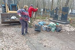 В Пензе на городских кладбищах наводят порядок