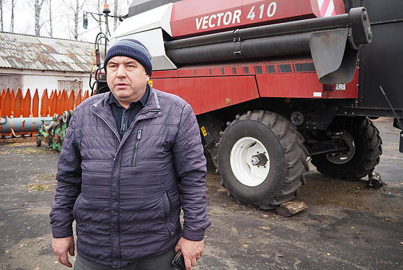 Аграрий из Сосновоборского района делом доказывает любовь к родному краю