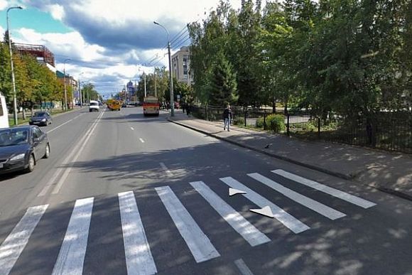 В Пензе на ул. Суворова водитель двенашки сбил 11-летнюю девочку и скрылся