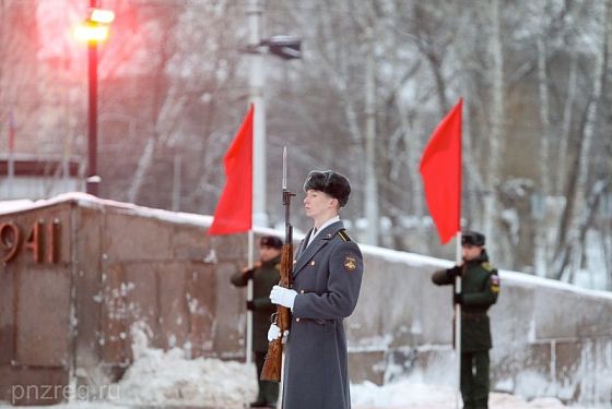 В Пензе отметили 81 год победы в Сталинградской битве