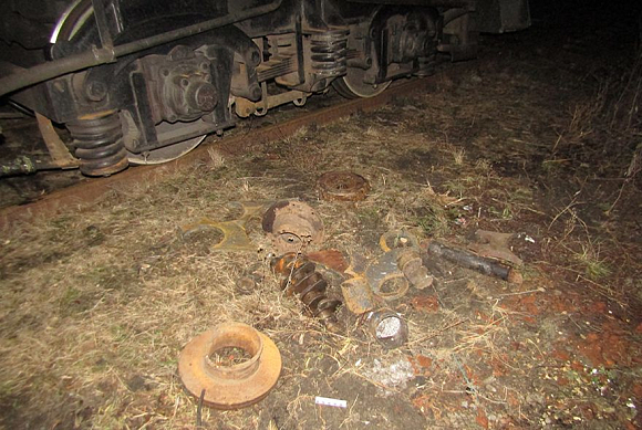 В Пензе два железнодорожника попались на краже 670 кг металла