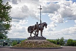 В Пензе к 9 мая благоустроят территорию возле памятника Первопоселенцу