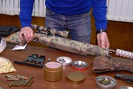 Пензенец прятал в гараже боеприпасы и пистолет Макарова Пензенец прятал в гараже боеприпасы и пистолет Макарова