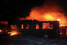 В Наровчатском районе при пожаре погиб 54-летний мужчина