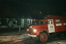 В ночном пожаре в Пачелмском районе погибли два человека