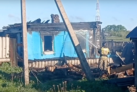 В Шемышейском районе три человека погибли в пожаре