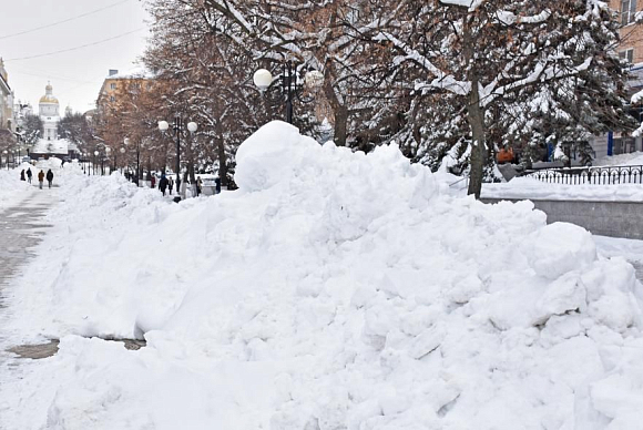 От снега 15 февраля Пензу очищают 126 спецмашин