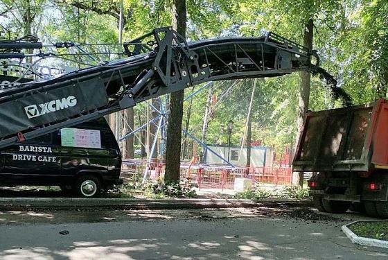 В Пензе начался новый этап благоустройства парка Белинского