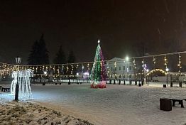 В Наровчате обновили обновили парк на улице Советской