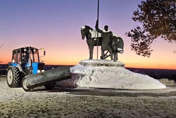 С улиц Пензы вывезли около 9 тысяч кубометров снега за сутки