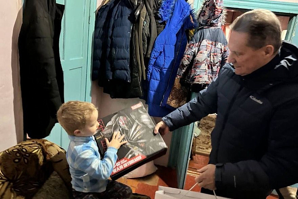 Пензенские подарки доехали до детей из Запорожской области