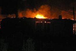 В Лопатинском районе с огнем боролись 16 пожарных
