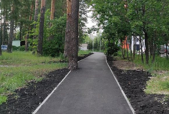 В Заречном завершили модернизацию пешеходной зоны