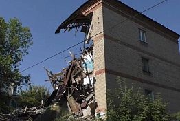 Пензенец показал масштаб разрушений на Кулибина, 10 и Ударной, 35