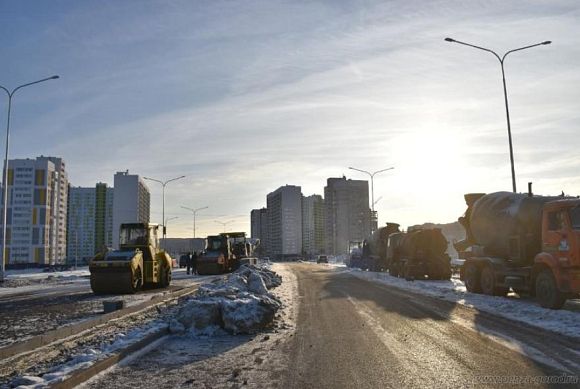 В Пензе строительство путепровода на 624 км трассы «Урал» завершено на 80 процентов