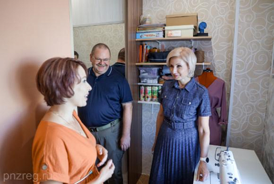 Баталина и Мельниченко проверили, как реализуются пензенцами соцконтракты