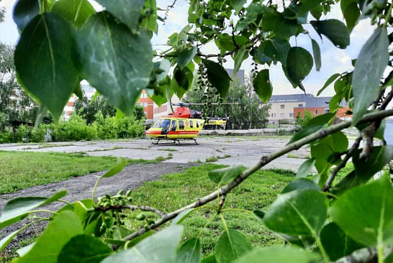 В Пензе сразу двух пациентов доставили бортом «воздушной» скорой помощи