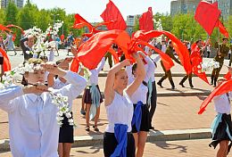 В Пензе с размахом отметили 70-летие Великой Победы