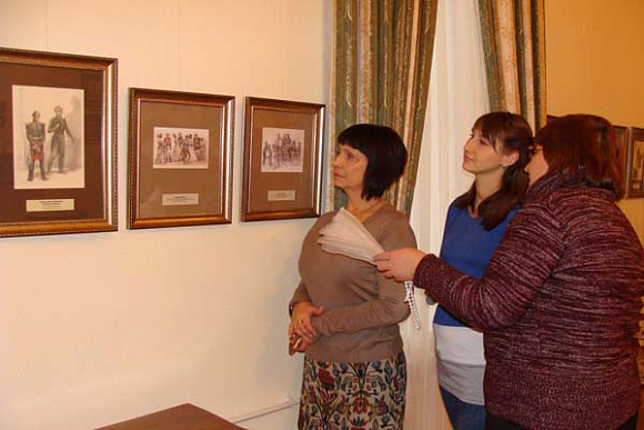 В Литературном музее Пензы работает уникальная выставка иллюстраций к произведениям Лермонтова