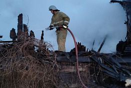 В Бековском районе в пожаре погиб 65-летний мужчина