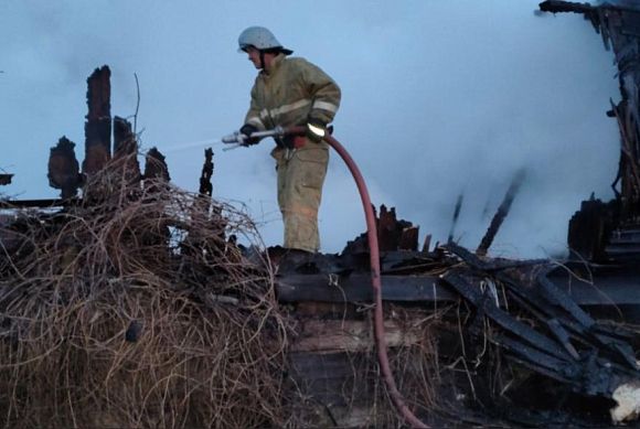 В Бековском районе в пожаре погиб 65-летний мужчина