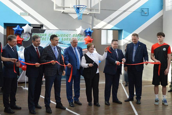 В Пензенском колледже транспортных технологий после капремонта открыт спортзал