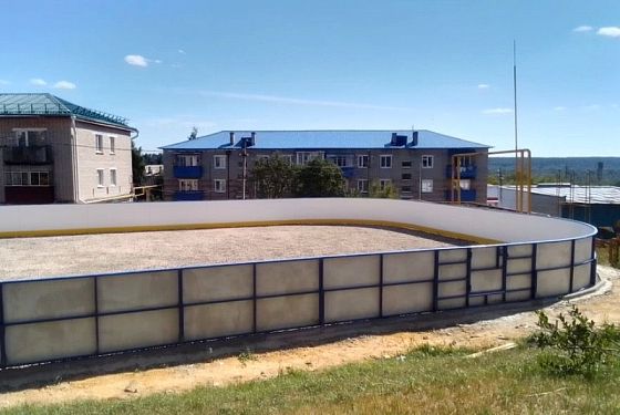 В 2026 году в Чаадаевке появится хоккейная площадка