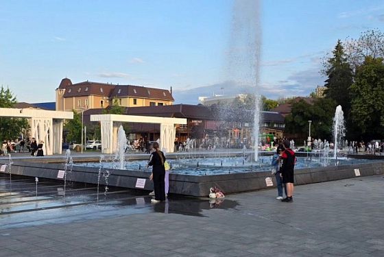 В Пензе демонтировали ограждение около главного фонтана