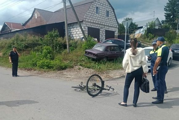 В Городище водитель «Калины» сбил подростка-велосипедиста