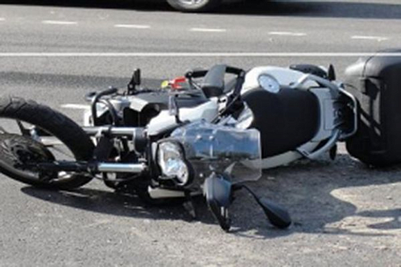 В Н. Ломове Renault столкнулся с мотоциклом, есть пострадавший