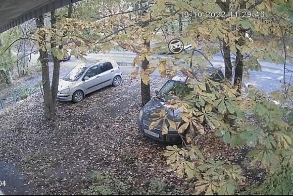 Сбили пешехода: в Пензе момент ДТП попал на уличную камеру