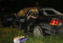 В Пензе загорелся грузовик, а в Белинском районе перевернулась иномарка