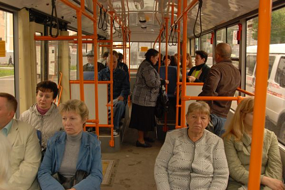 В Пензе из-за аварии изменилась схема движения троллейбусов №№1,2
