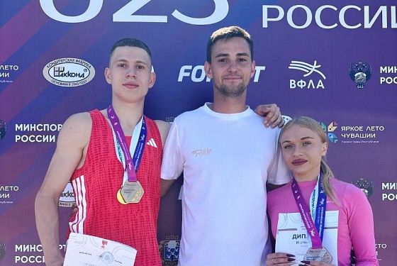 Пензенские атлеты завоевали три медали на первенстве России