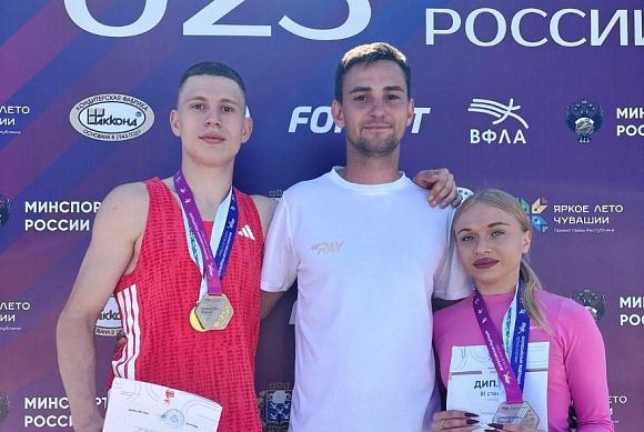 Пензенские атлеты завоевали три медали на первенстве России