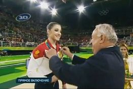 В Рио А. Мустафина завоевала «бронзу» в личном многоборье В Рио А. Мустафина завоевала «бронзу» в личном многоборье