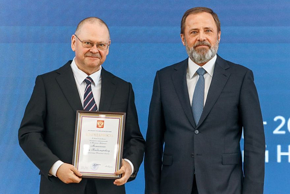 Олег Мельниченко удостоен благодарности Владимира Путина