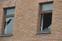 В Пензе на дрожжевом заводе выбило стекла — фото