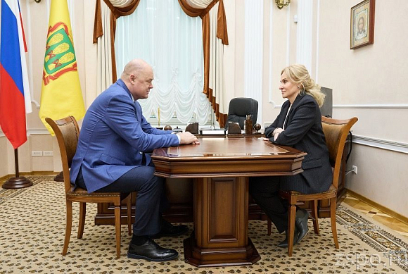 Состоялась встреча Вадима Супикова и Ольги Кривонос по вопросам здравоохранения