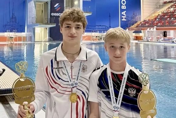 Пензенские атлеты отличились на первенстве России по прыжкам в воду