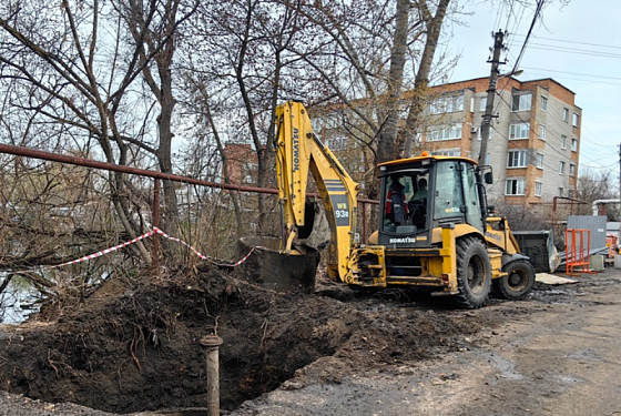 В Пензе завершили прокладку водопроводной трубы на улице Зарубина