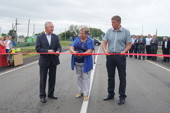 В Лунинском районе реконструировали автодорогу длиной более 7,3 км