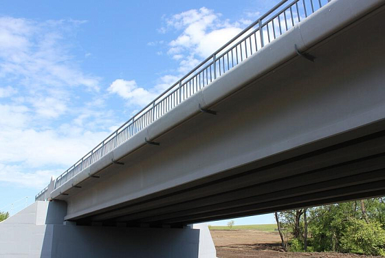 В Спасском районе завершили реконструкцию моста