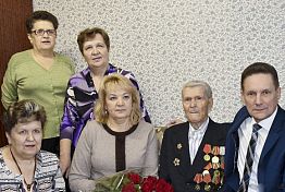 В Пензе ветеран Сергей Астафьев отметил 100-летие