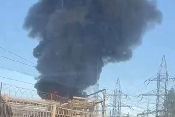 Мельниченко: Пожар на ТЭЦ-1 не связан с атакой беспилотников