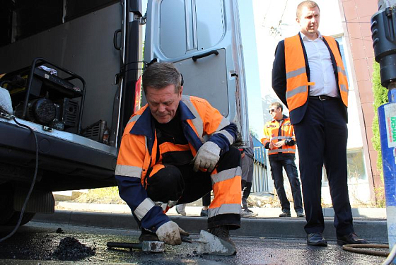 В Пензе проверили ремонт улицы Зои Космодемьянской