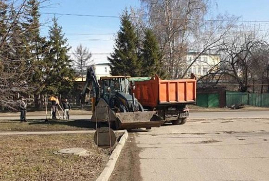 В Пензе начался ремонт дороги по улице Толстого